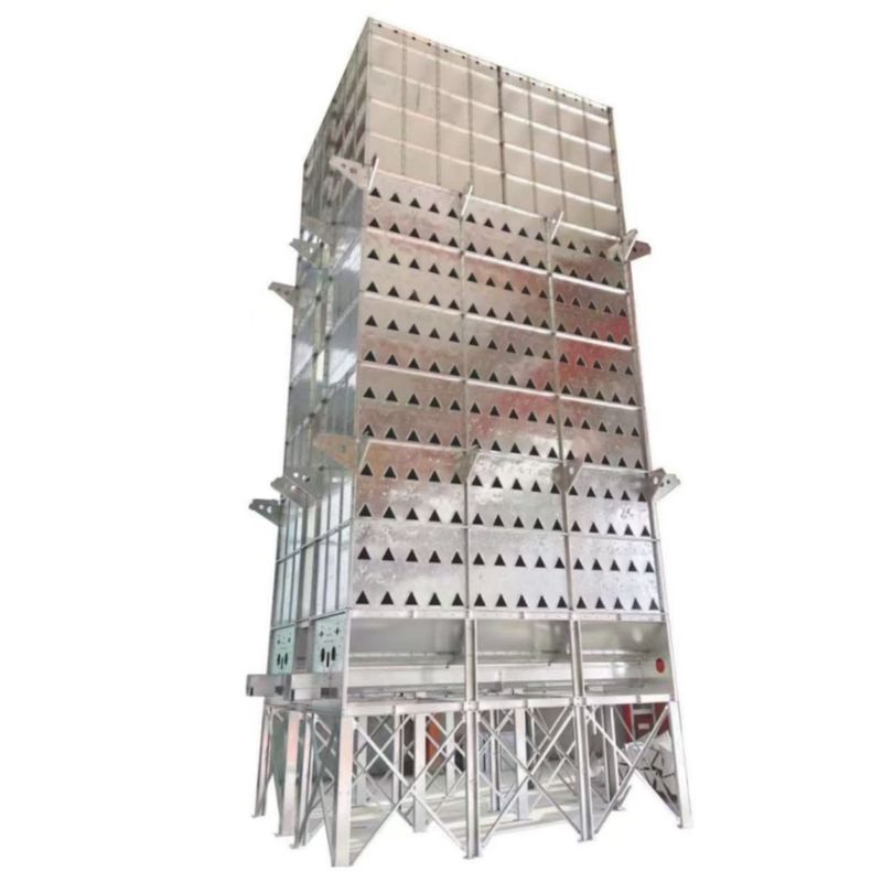 مجفف ثابت منخفض التكلفة، منخفض معدل السحق، سعة 55 طن، من نوع الغرفة