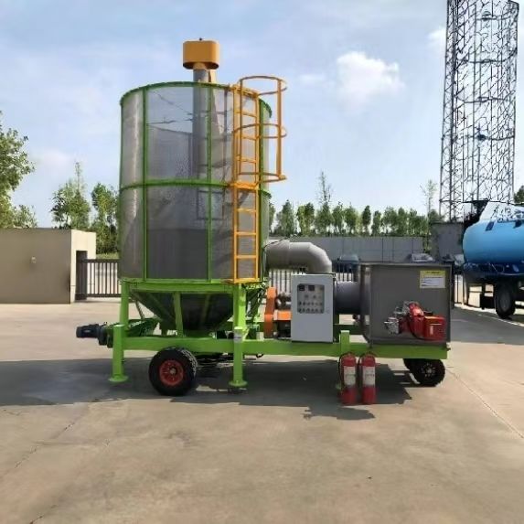 توفير الطاقة وحماية البيئة عالية الكفاءة 5 طن لكل دفعة من الذرة مجففات الحبوب المحمولة