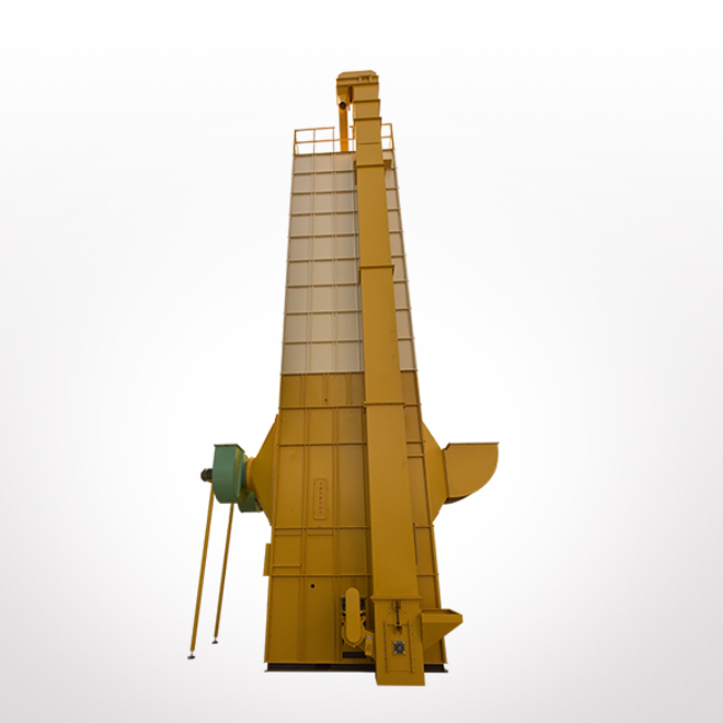 A 30-Ton-Per-Hour Batch Grain Dryer Equipped With A Moisture Detector